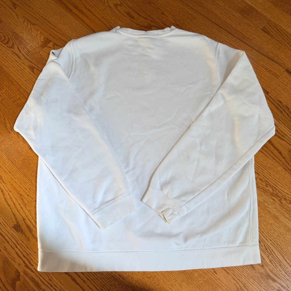 Nike Caitlin Clark Iowa Hawkeyes Never A Long Shot Sweatshirt White XL Rare - Picture 3 of 12